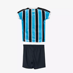 Kit Umbro Gremio Oficial 1 2023 infantil - masculino - Azul+Preto - comprar online