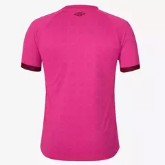 Camisa Fluminense 23/24 s/n° Outubro Rosa Umbro Masculina - Rosa+Vinho - comprar online