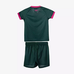 Kit Fluminense Infantil III 23/24 s/n° Torcedor Umbro - Verde+Rosa - comprar online