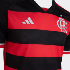 Camisa Flamengo I 24/25 s/n° Torcedor Adidas Masculina - Vermelho+Preto na internet