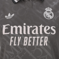 Camisa Real Madrid Third 24/25 s/n° Torcedor Adidas Feminina - Marrom na internet