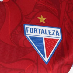 Camisa Fortaleza Copa do Nordeste 23/24 n 18 Jogador Leão 1918 Feminina na internet