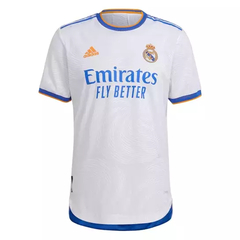 Camisa Real Madrid Home 21/22 s/n° Torcedor Adidas Masculina - Branco