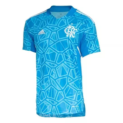 Camisa CR Flamengo-Azul Adidas - Azul Claro