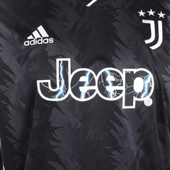 Camisa Juventus Away 22/23 s/n° Torcedor Adidas Masculina - Preto+Branco - Kamikaze Camisas