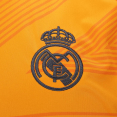 Camisa Real Madrid Away 24/25 s/n° Torcedor Adidas Masculina - Laranja - Kamikaze Camisas