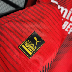 Camisa do Milan Home 2023/2024 Vermelha – Versão Torcedor – Manga Longa - Kamikaze Camisas