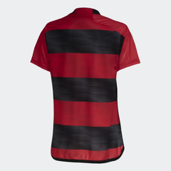 Camisa Flamengo I 23/24 s/n° Torcedor Adidas Feminina - Vermelho+Preto - comprar online