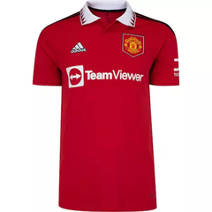 Camisa Manchester United Home 22/23 s/n° Torcedor Adidas Masculina - Vermelho