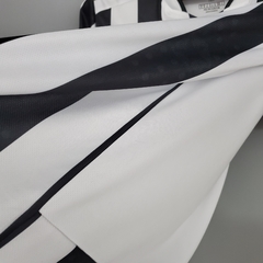 Camisa Juventus Home 21/22 s/n° Torcedor Adidas Masculina - Branco+Preto - loja online