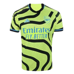 Camisa Arsenal Away 23/24 s/n° Torcedor Adidas Masculina - Amarelo