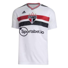 Camisa São Paulo I 22/23 s/n° Torcedor Adidas Masculina - Branco