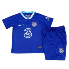 KIT INFANTIL CHELSEA 2023, UNIFORME TITULAR