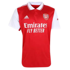 Camisa Arsenal Home 22/23 Torcedor Adidas Masculina - Vermelho e Branco