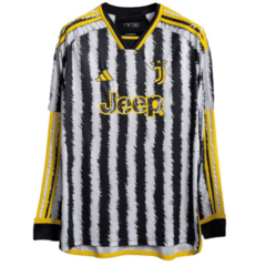 CAMISA MANGA LONGA JUVENTUS 2024, UNIFORME TITULAR, AEROREADY