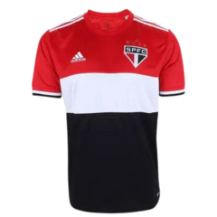 Camisa São Paulo III 21/22 s/n° Torcedor Adidas Masculina - Vermelho+Preto