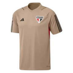 Camisa São Paulo 23/24 s/n° Treino Adidas Masculina - Dourado