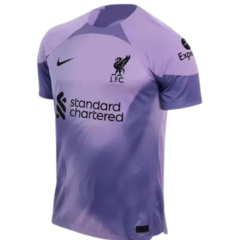 Camisa de Goleiro Nike Liverpool 22/23 Torc Pro Masculina - Roxo