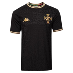 Camisa Vasco Goleiro III 2022 Kappa Masculina Preta