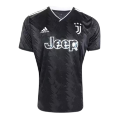 Camisa Juventus Away 22/23 s/n° Torcedor Adidas Masculina - Preto+Branco