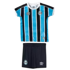 Kit Umbro Gremio Oficial 1 2023 infantil - masculino - Azul+Preto