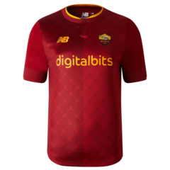 Camisa A.S. Roma Vermelha Home 2022/2023 – Versão Torcedor