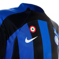 Camisa Nike Inter de Milão I 2022/23 Torcedor Pro Masculina - Azul - comprar online