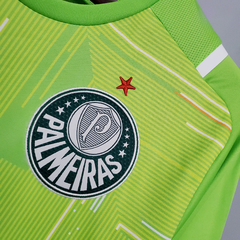 Camisa de Goleiro Palmeiras II 21/22 s/n° Torcedor Puma Masculina - Verde - Kamikaze Camisas