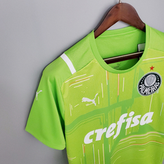 Camisa de Goleiro Palmeiras II 21/22 s/n° Torcedor Puma Masculina - Verde - loja online