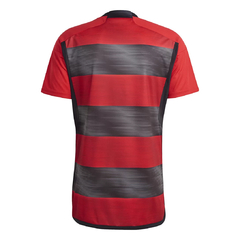 Camisa Flamengo I 23/24 s/n° Torcedor Adidas Masculina - Vermelho+Preto - comprar online