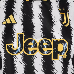 Camisa Juventus Home 23/24 s/n° Torcedor Adidas Feminina - Preto na internet