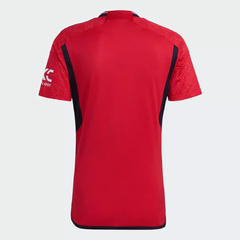 Camisa 1 Manchester United 23/24 Adidas - Vermelho+Dourado - comprar online