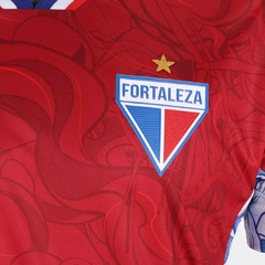 Camisa Fortaleza Copa do Nordeste 23/24 s/n° Leão 1918 Masculina - Vermelho na internet