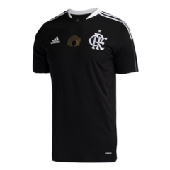 Camisa Flamengo Dia Consciência Negra 21/22 s/n° Torcedor Adidas Masculina - Preto