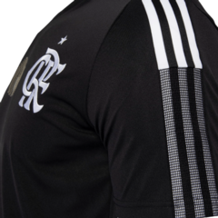 Camisa Flamengo Dia Consciência Negra 21/22 s/n° Torcedor Adidas Masculina - Preto - loja online