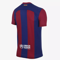 Camisa Nike Barcelona I 2023/24 Torcedor Pro Masculina - Azul - comprar online