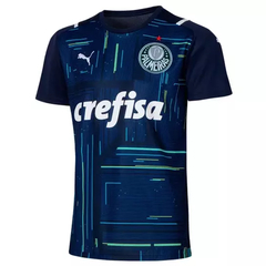 Camisa de Goleiro Palmeiras I 21/22 s/n° Torcedor Puma Masculina - Marinho