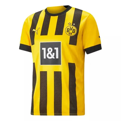 Camisa Borussia Dortmund Home 22/23 s/n° Torcedor Masculina - Amarelo