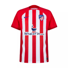 Camisa Atlético de Madrid Home 23/24 s/n° Torcedor Masculina - Vermelho e Branco