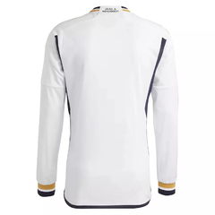 Camisa Real Madrid Home 23/24 s/nº Torcedor Adidas Manga Longa Masculina - Branco - comprar online