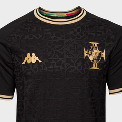 Camisa Vasco Goleiro III 2022 Kappa Masculina Preta na internet