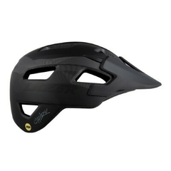 CASCO CHIRU MIPS MATE NEGRO GRIS (L)