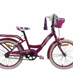 BICICLETA R20 NENA FULL FIREBIRD "FUCSIA" - CUADRO CURVO