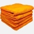 MICROFIBRA PREMIUM OVERCARS 40X40 DOBLE PELO NARANJA