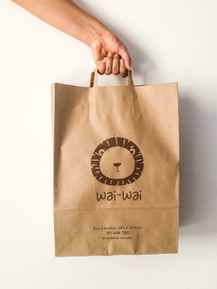 Bolsa de papel c/ manijas (todas las medidas) - comprar online