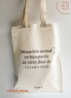 Totebags de lienzo (grandes) - Shaolguin Packaging