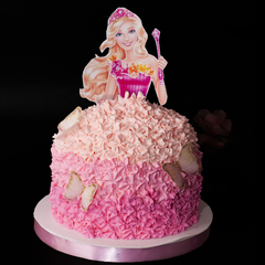 Torta best sale barbie crema