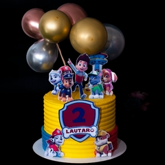 paw con globos