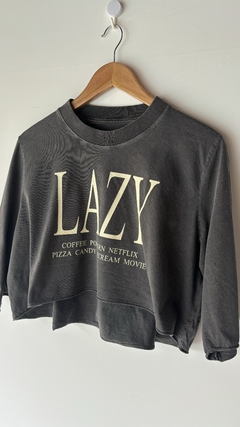 Cropped Lazy TAM P usado 2x - comprar online