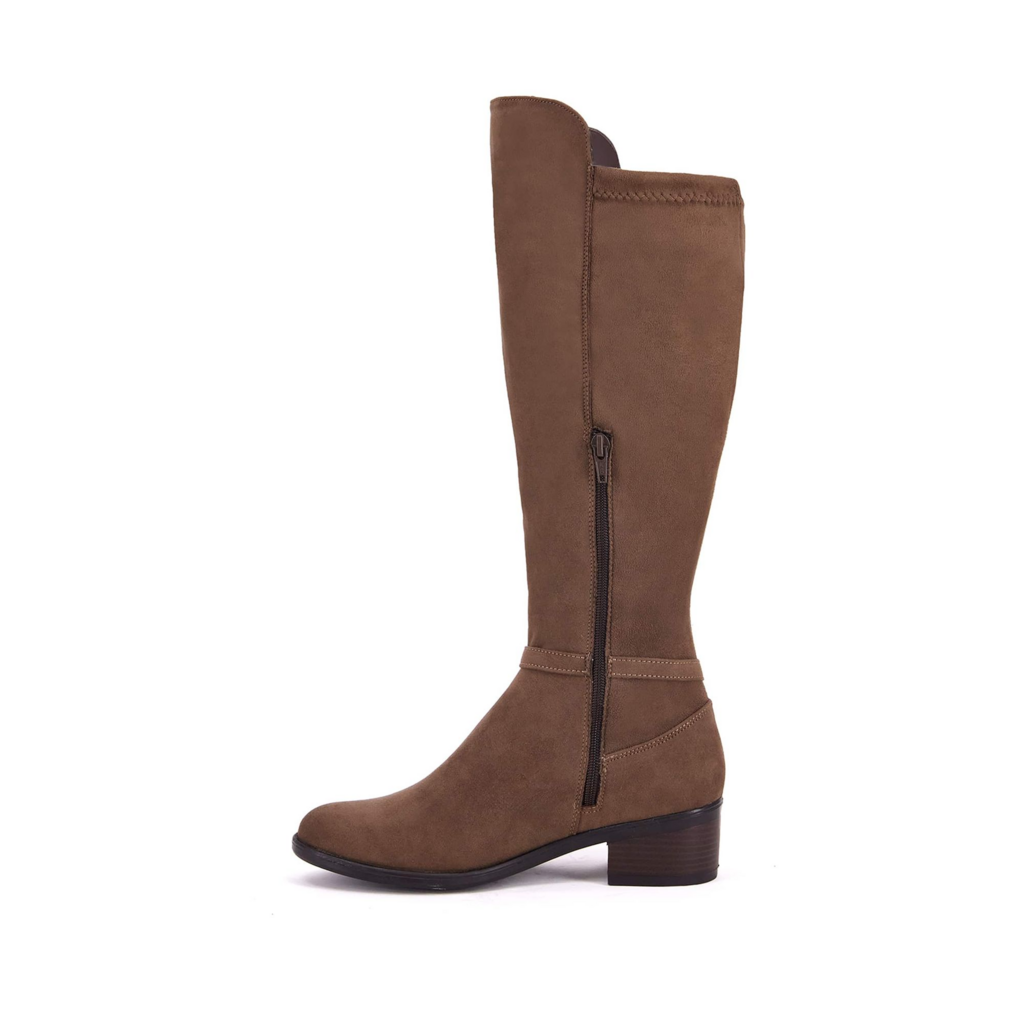 Botas cafe largas mujer hot sale